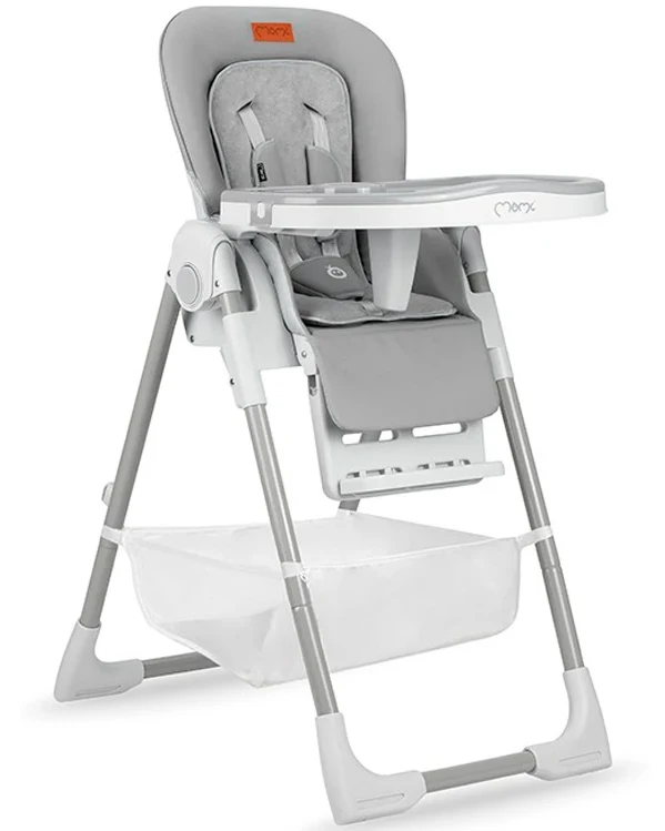 Стульчик для кормления MoMi GWAJU light gray